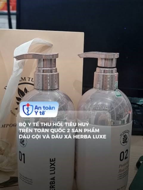 Dự thảo CV số 2549/QLD-MP: Nourishing hair care conditioner và Nourishing hair care shampoo (Nhãn hàng: Herba Luxe)